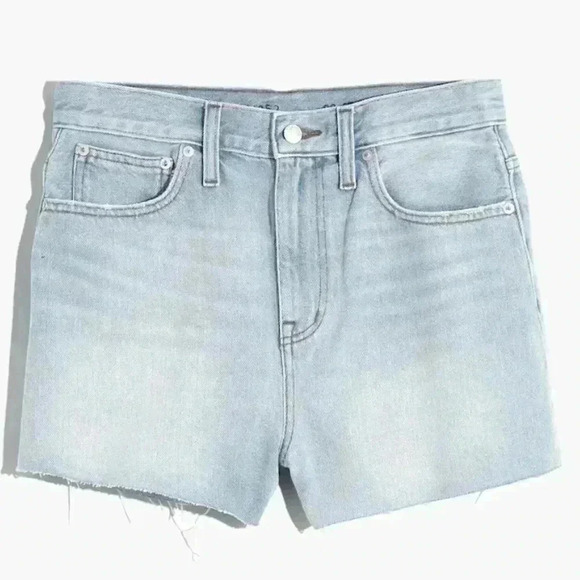 MADEWELL  - MID RISE , RELAXED
DENIM SHORTS SIZE 14W - Picture 1 of 13